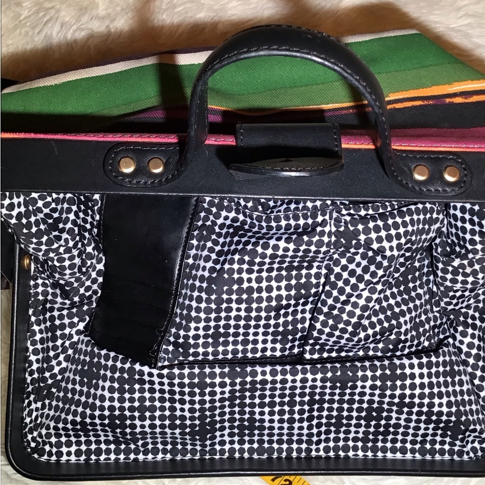 Kate Spade Saturday Sunset Stripe Bowler Satchel bag - Picture 9 of 9